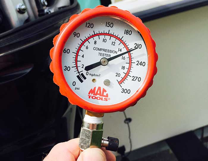 2 Stroke Outboard Compression Psi