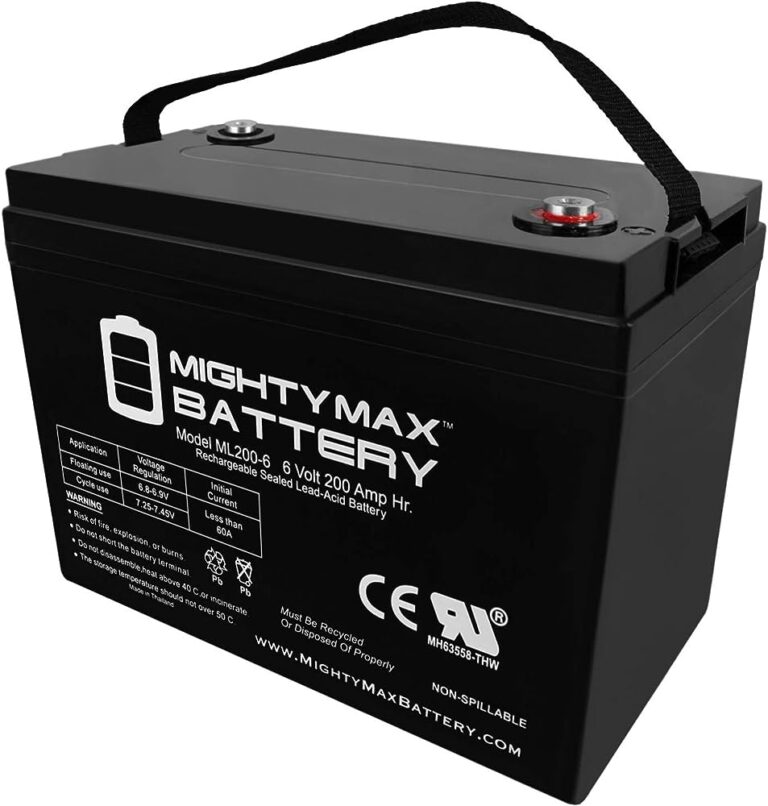 6V Golf Cart Battery Amp Hours