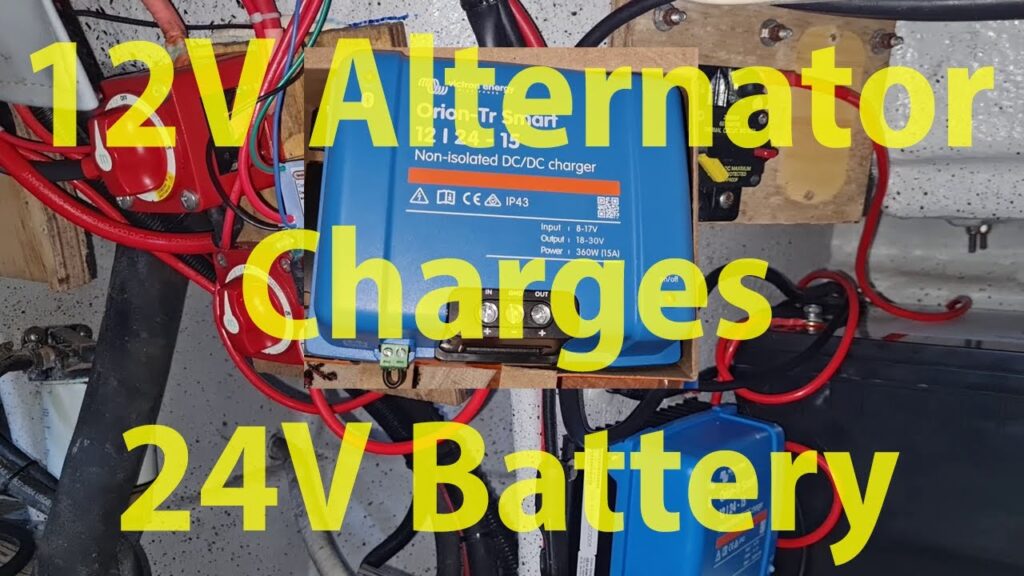 Charging 24V Battery With 12V Alternator