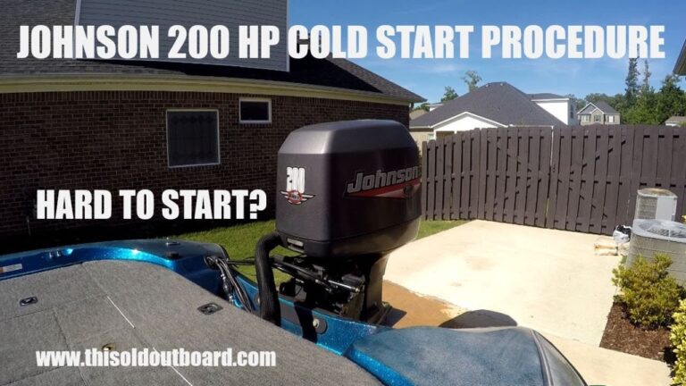 2 Stroke Outboard Hard to Start When Cold: Tips for Easy Cold Starting