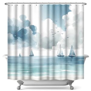 Color Schemes for Sailboat Shower Curtains