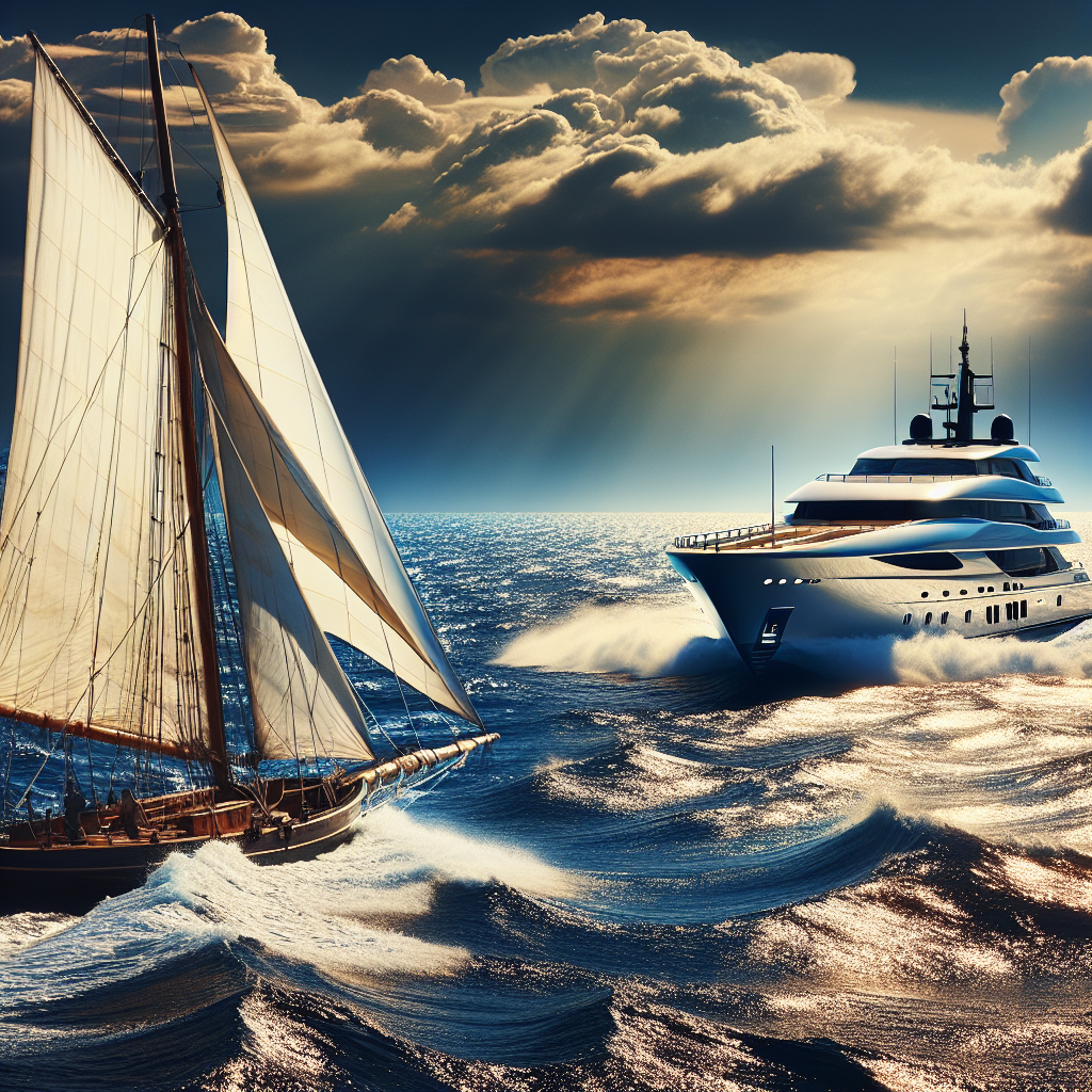 Sailing Boat Vs Yacht